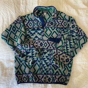 Vintage Patagonia Synchilla Aztec Snap Fleece